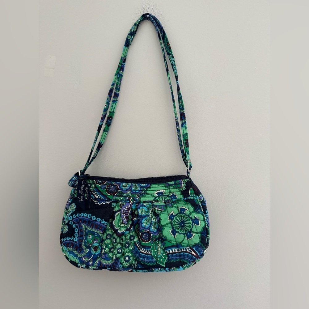 Vera Bradley blue Rhapsody bag. 100% cotton retired cottagecore